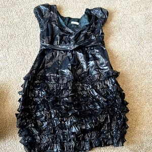 Moschino silk/poly dress.